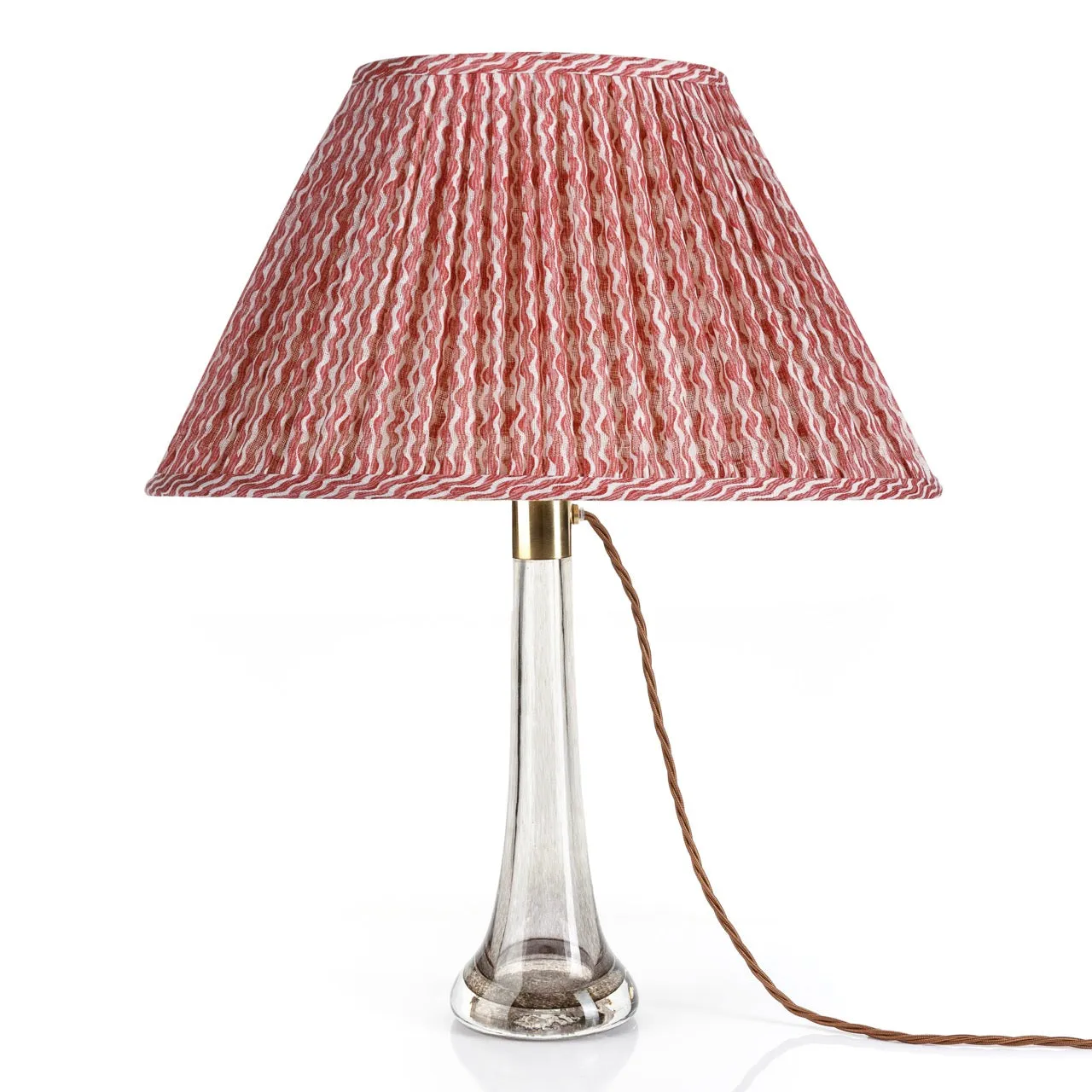 Fermoie Lampshade in Red Popple