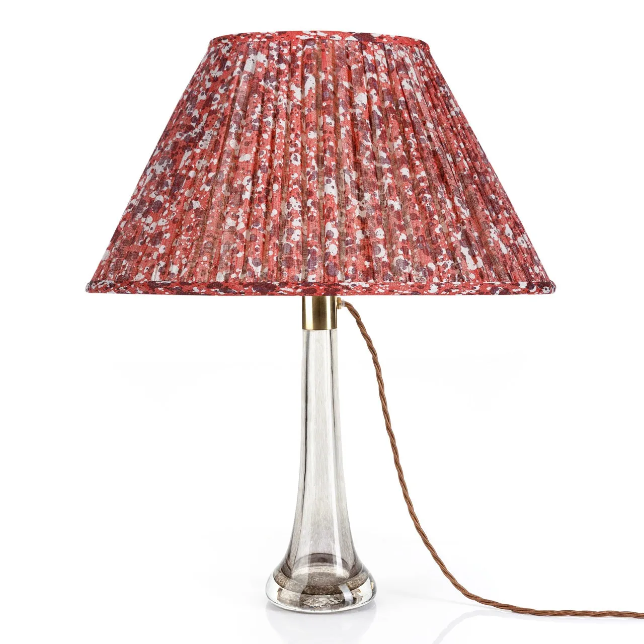 Fermoie Lampshade in Red Quartz