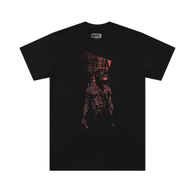 Fire Escape Heavy Shadow Black Tee