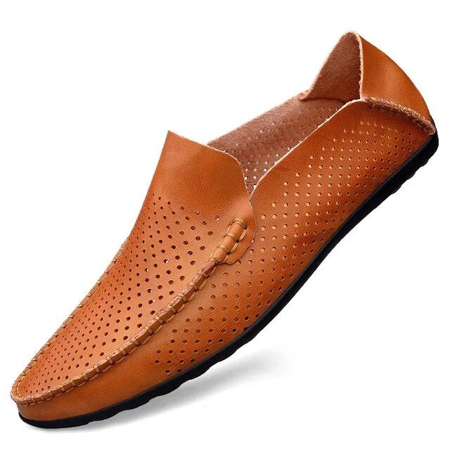 Genuine Leather Mens Loafers