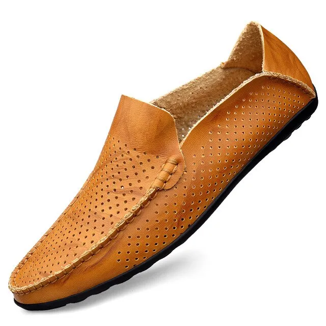 Genuine Leather Mens Loafers