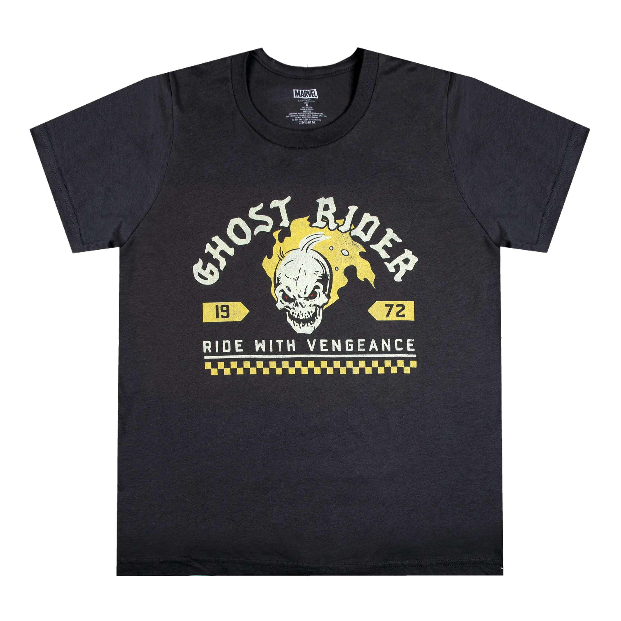 Ghost Rider Ride With Vengeance Charcoal Tee