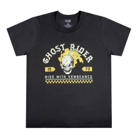 Ghost Rider Ride With Vengeance Charcoal Tee