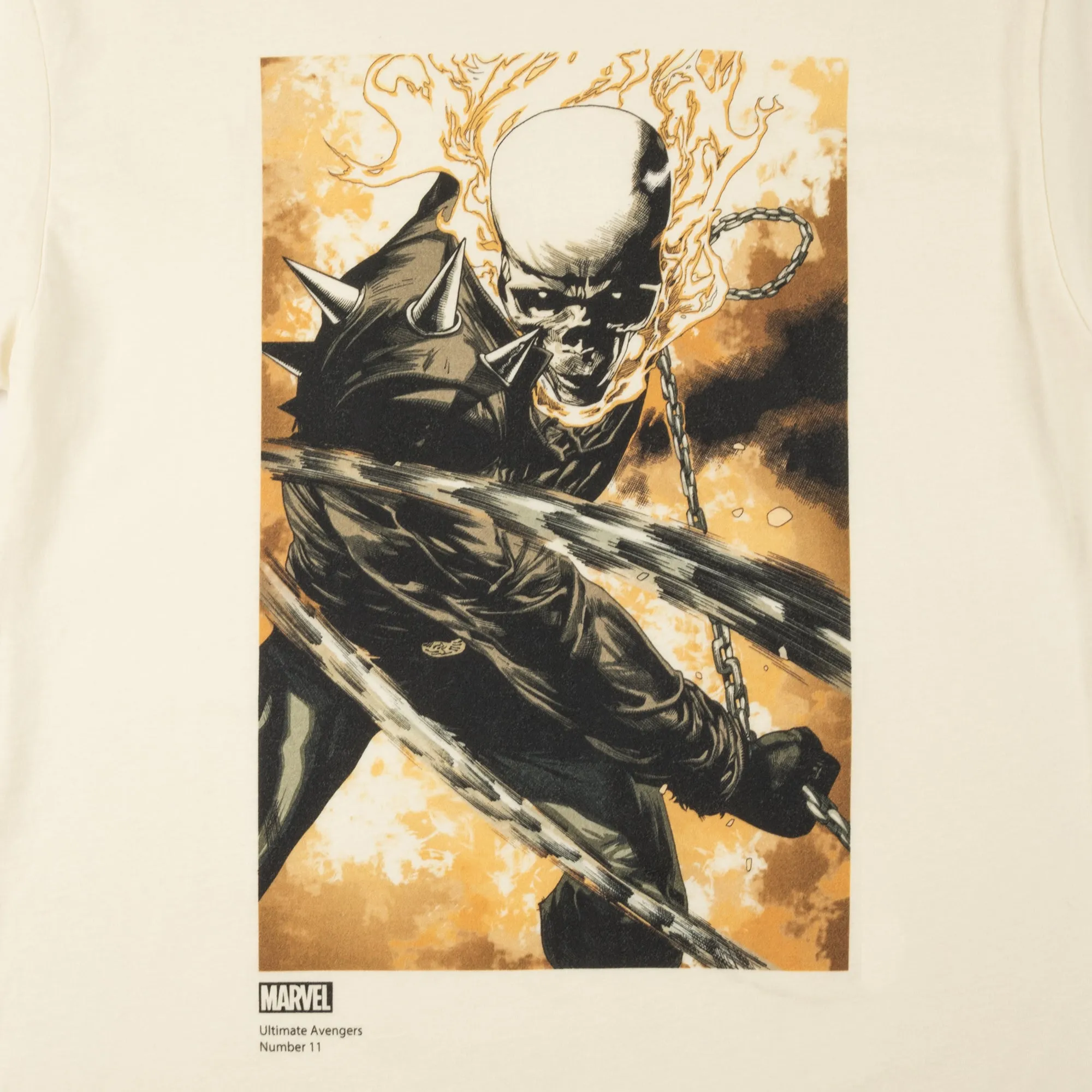 Ghost Rider Ultimate Avengers #11 Natural Tee