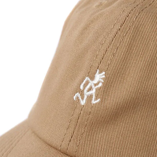 Gramicci Umpire Logo-embroidered Cotton Cap in Khaki