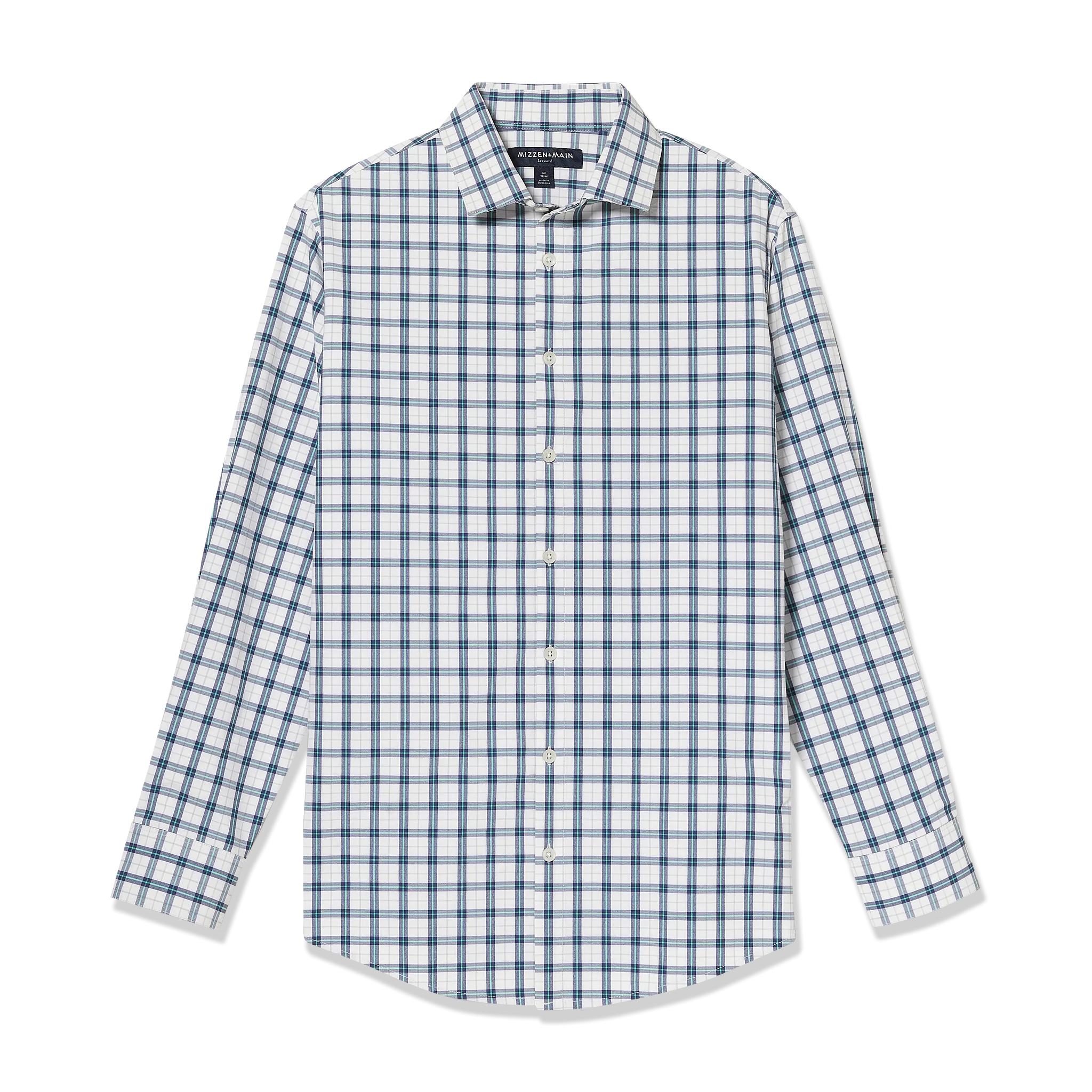 Green Navy Multi Plaid