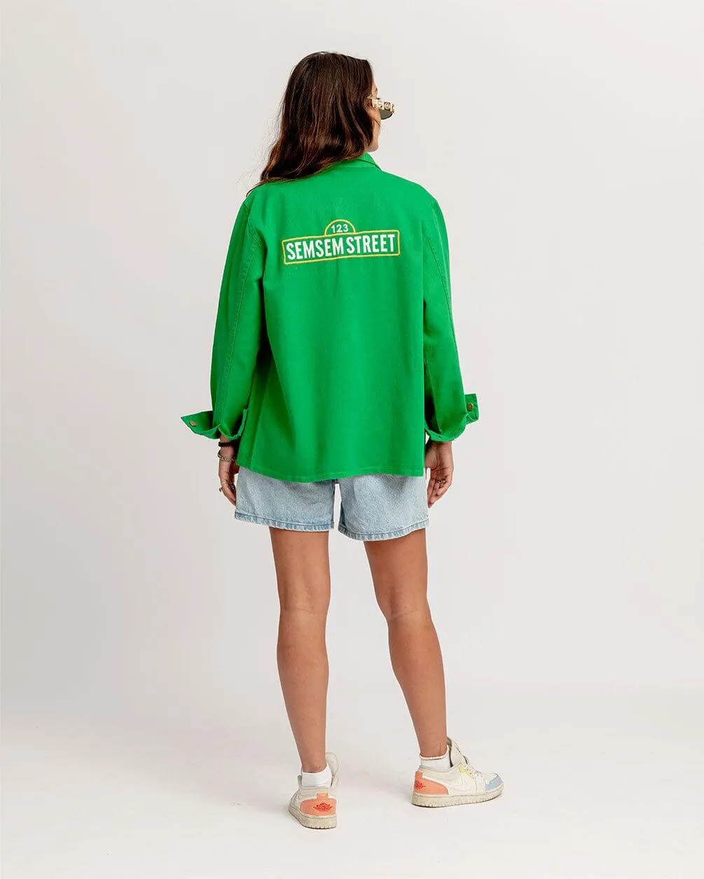 Green Overshirt Jacket