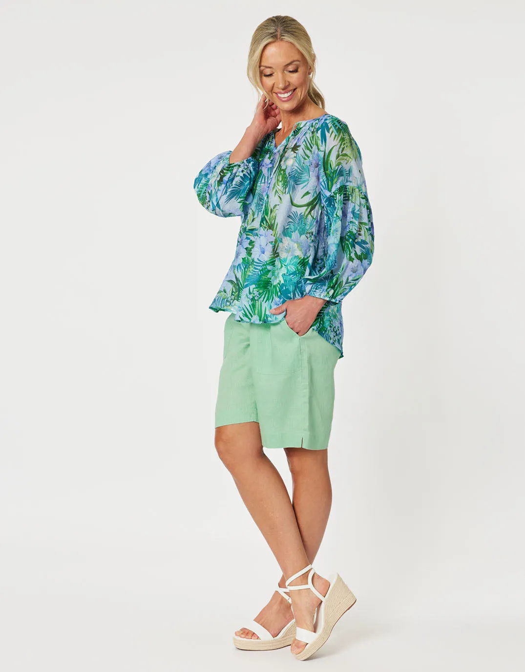 Hamptons Top - Mint