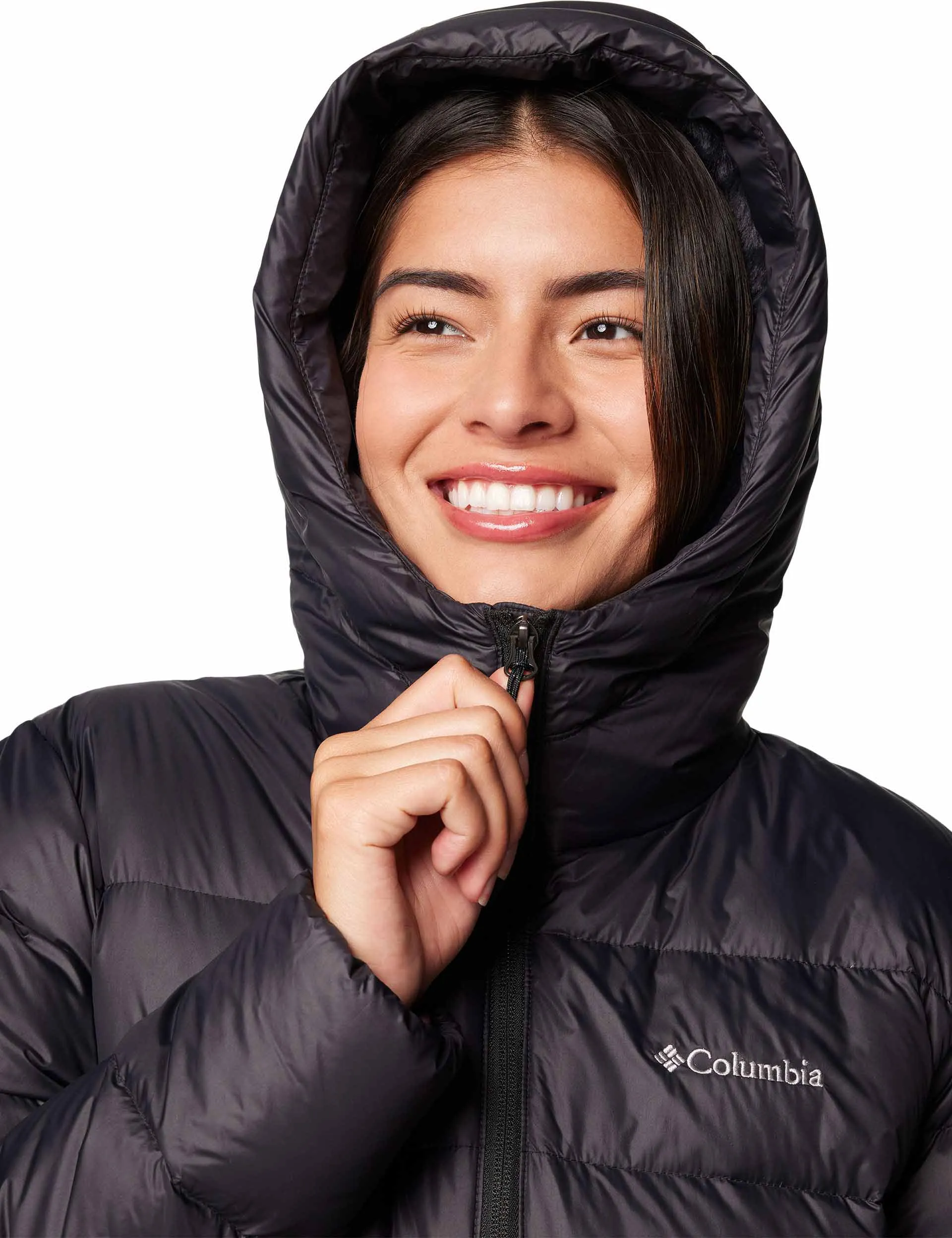 Harmony Falls Hooded Down Jacket - Black