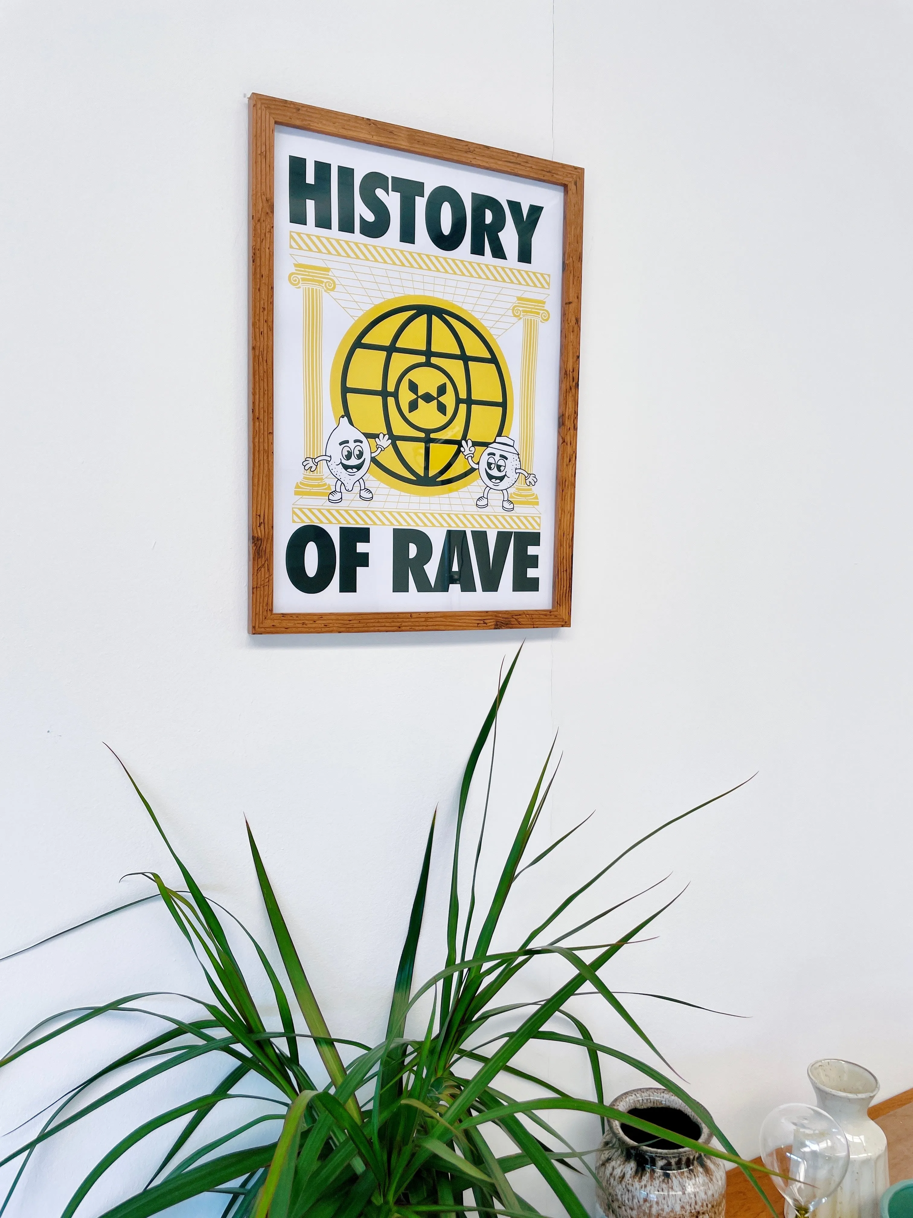 History Of Rave 'Colosseum' Art Print