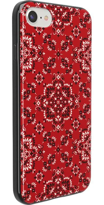 I'm with the Band | Red Bandana Print Case