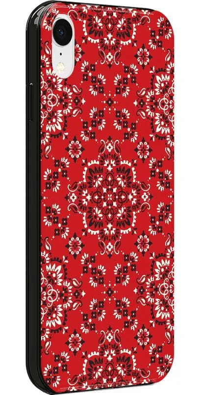 I'm with the Band | Red Bandana Print Case