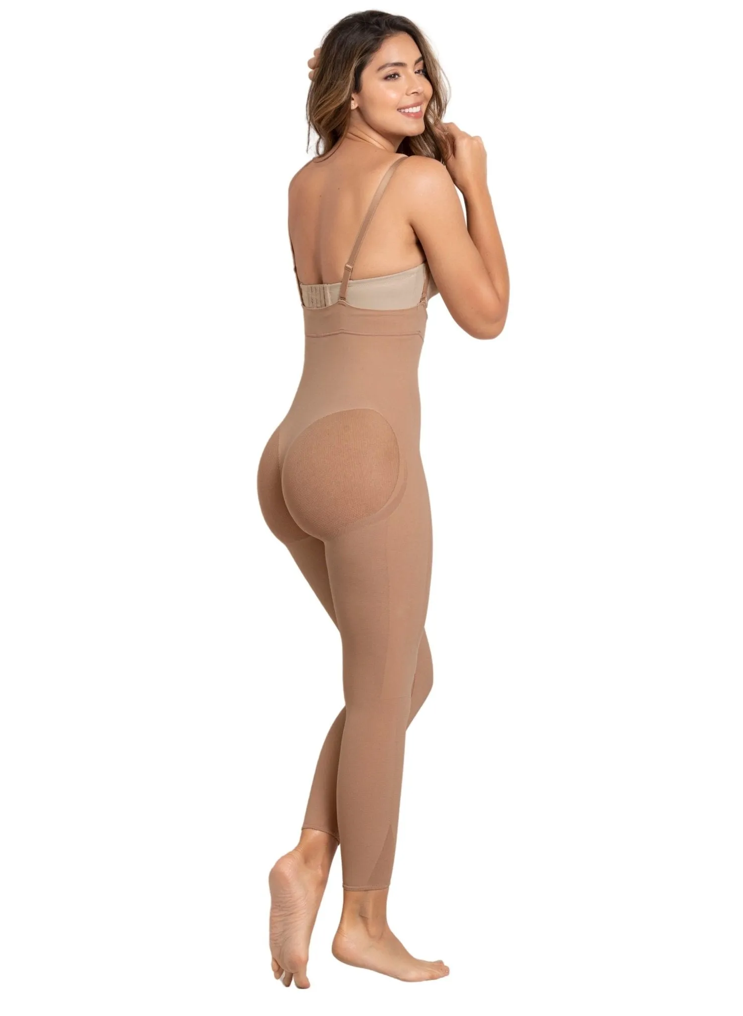 Invisible Body Shaper with Leg Compression and Butt Lifter