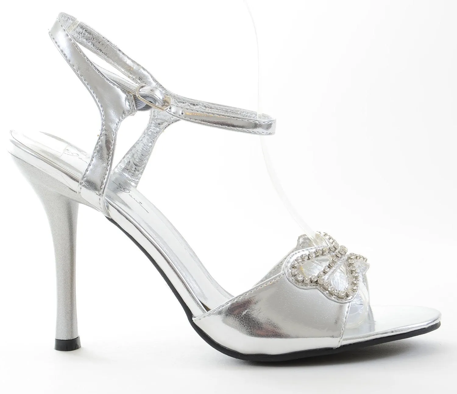 Jeweled Metallic Wedding Formal Evening Women's Platform Sandals Women's