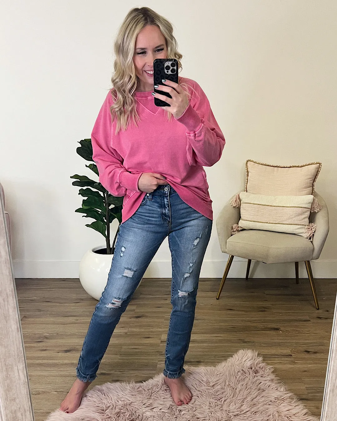 KanCan Blaire Released Hem Distressed Skinny Jeans FINAL SALE