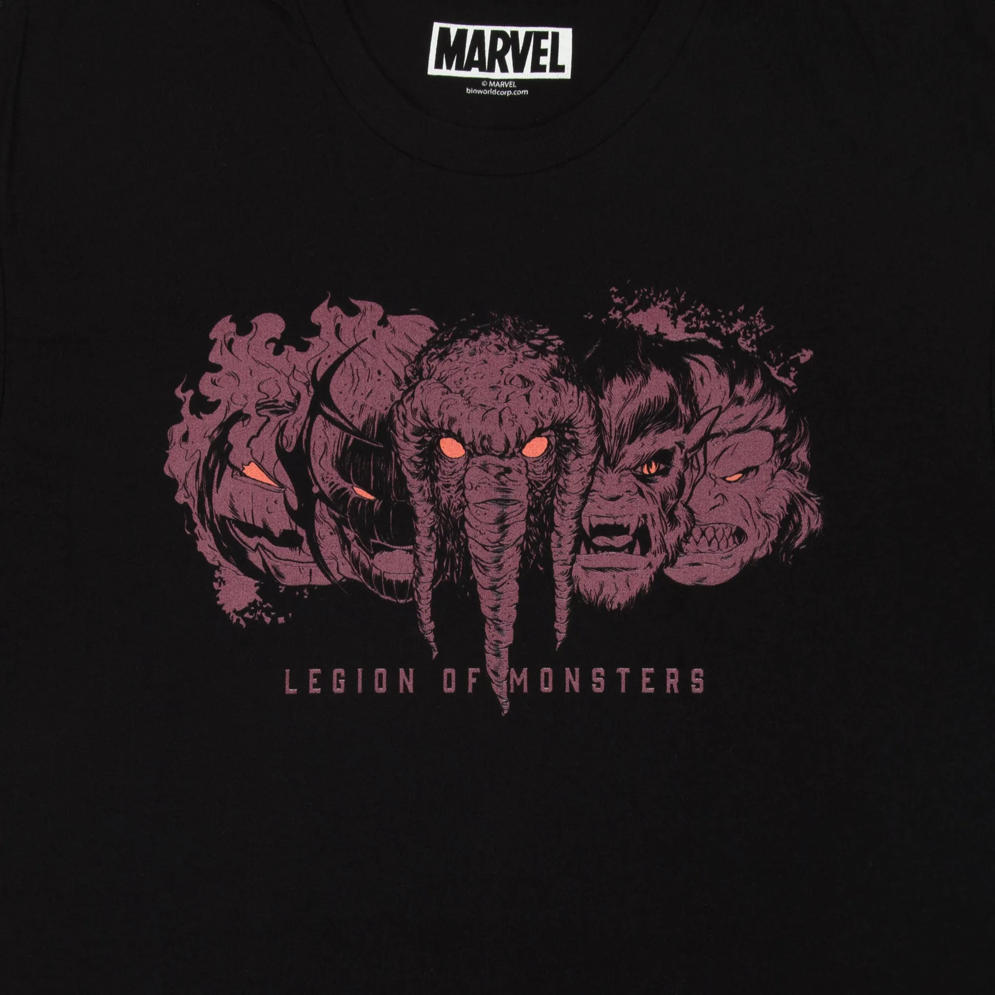 Legion Of Monsters Black Tee