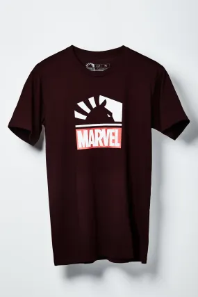 LIQUID x MARVEL LOGO SHORT SLEEVE TEE