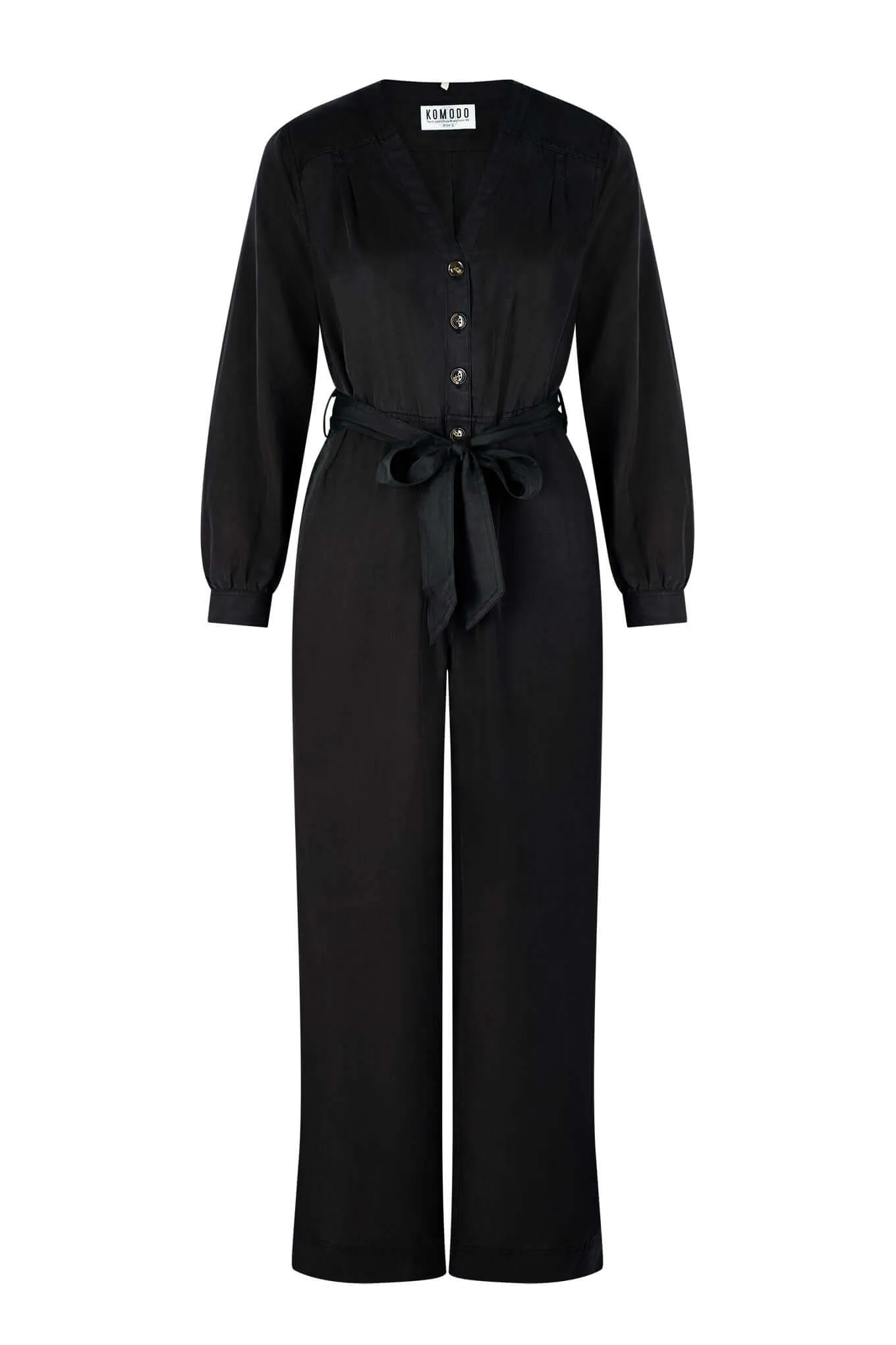 MAKI - Tencel Jumpsuit Black