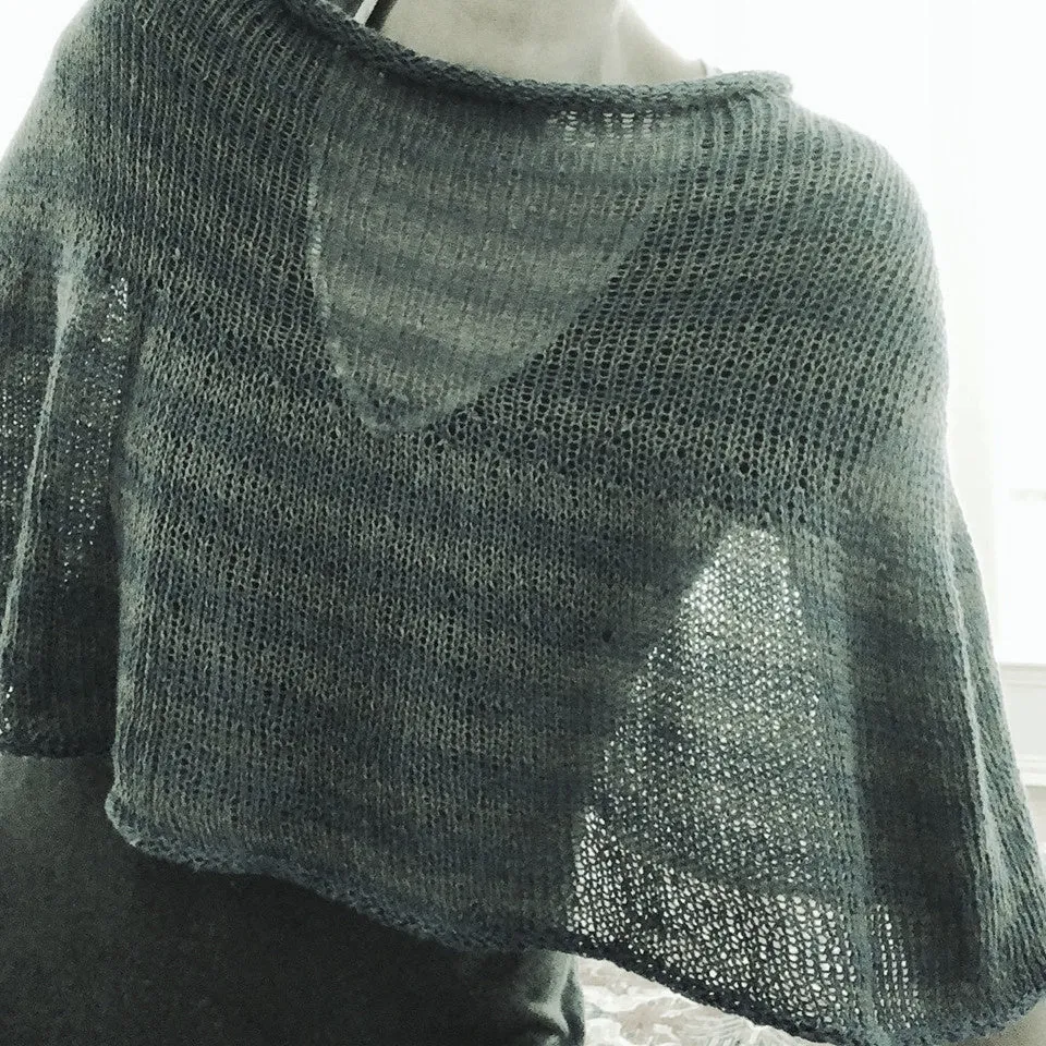 Mana poncho, knit kit