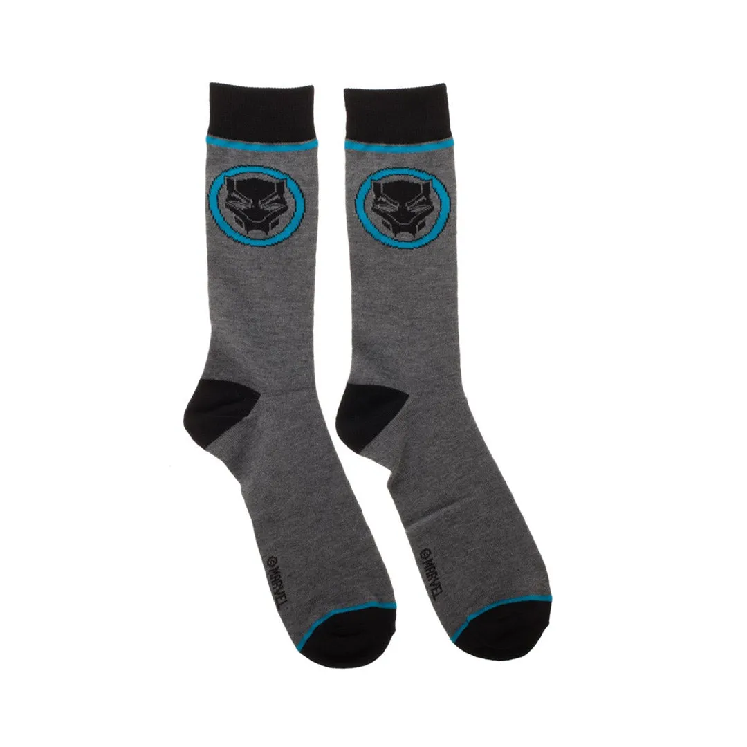 MARVEL BLACK PANTHER 2 PACK CREW SOCKS