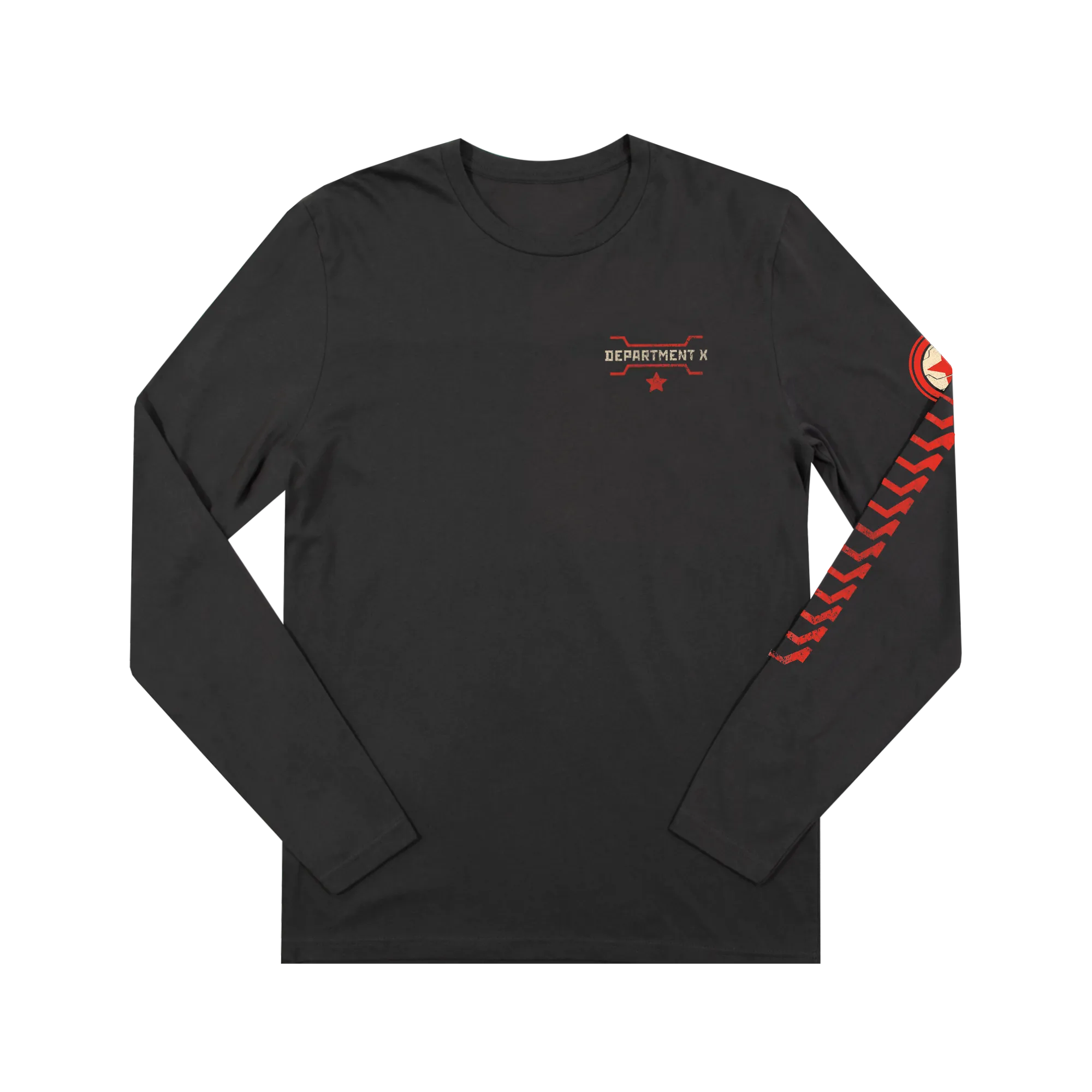 Marvel Winter Soldier Charcoal Long Sleeve