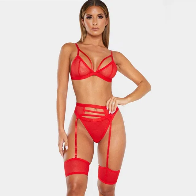 Mesh Lingerie Set