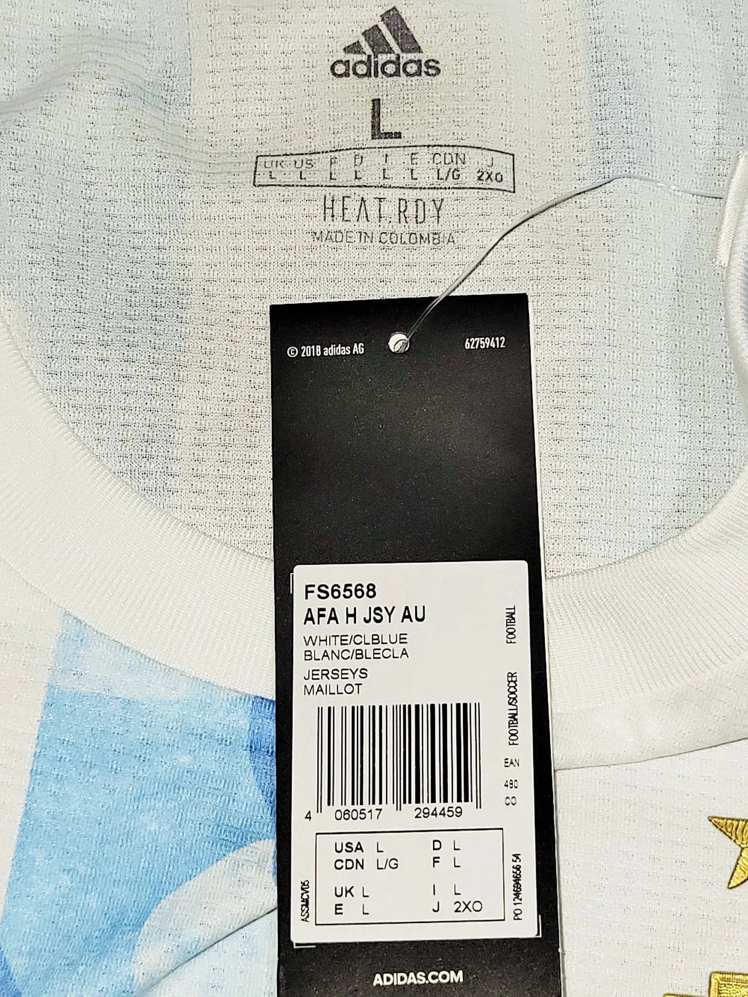 Messi Argentina 2020 2021 2022 COPA AMERICA FINAL PLAYER ISSUE Home Soccer Jersey Shirt BNWT L SKU# FS6568