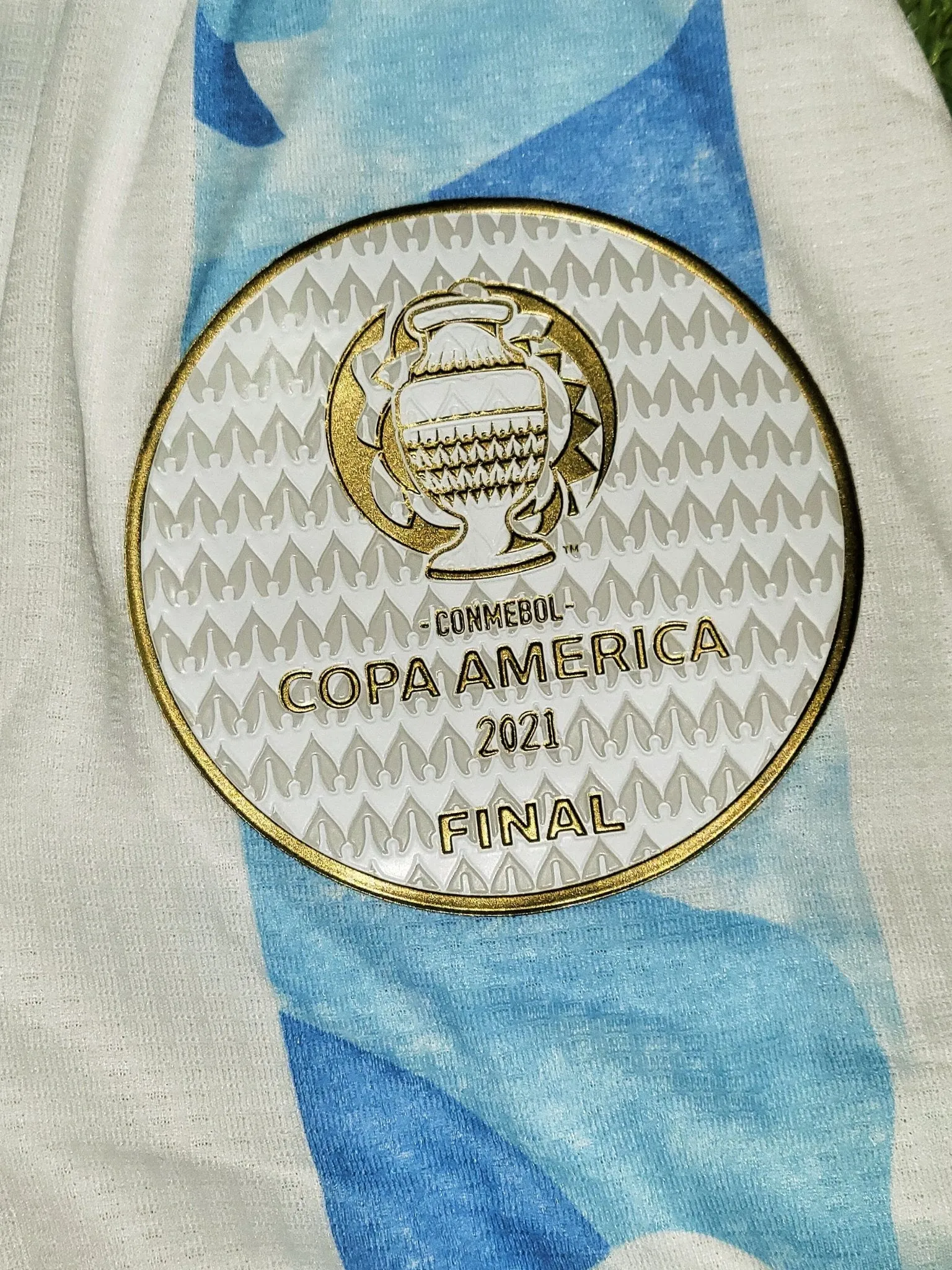 Messi Argentina 2020 2021 2022 COPA AMERICA FINAL PLAYER ISSUE Home Soccer Jersey Shirt BNWT L SKU# FS6568