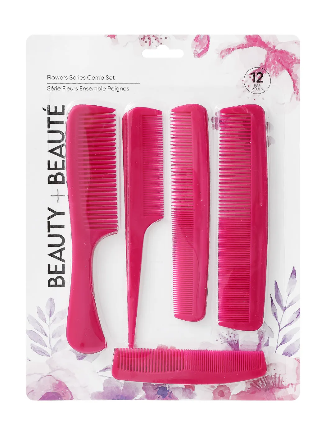 Miniso Flowers Series Comb Set (12 pcs)