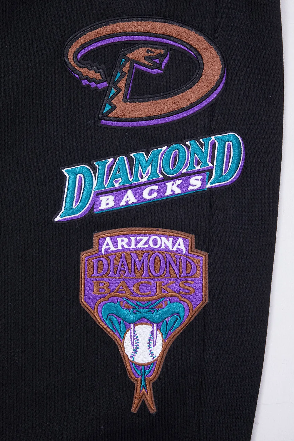 MLB ARIZONA DIAMONDBACKS RETRO CLASSIC MEN'S SWEATPANT (BLACK)