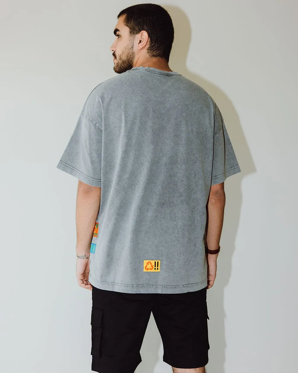 Not Your Type Acid Washed Oversized Tee