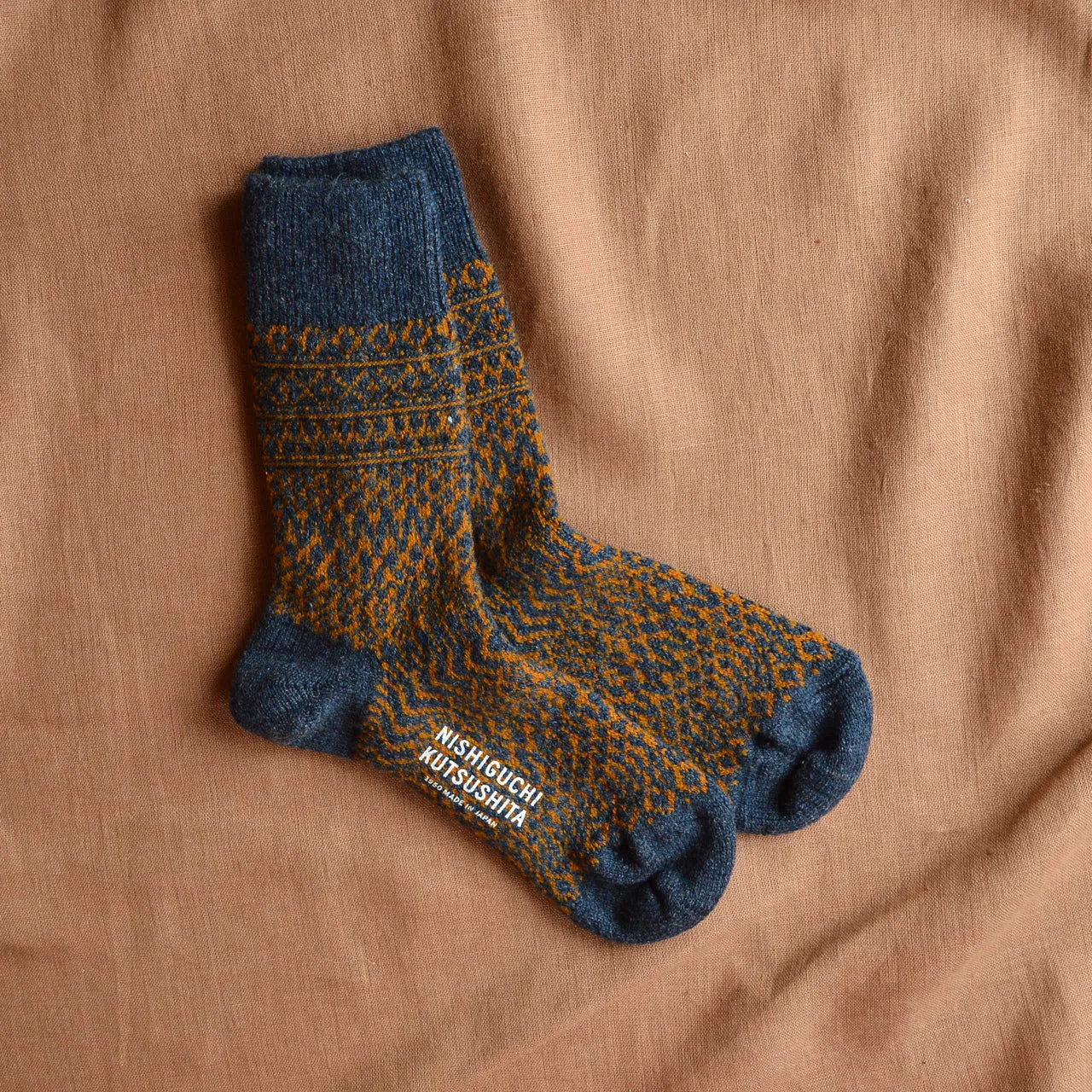 Oslo Jacquard Wool Socks (Adults)