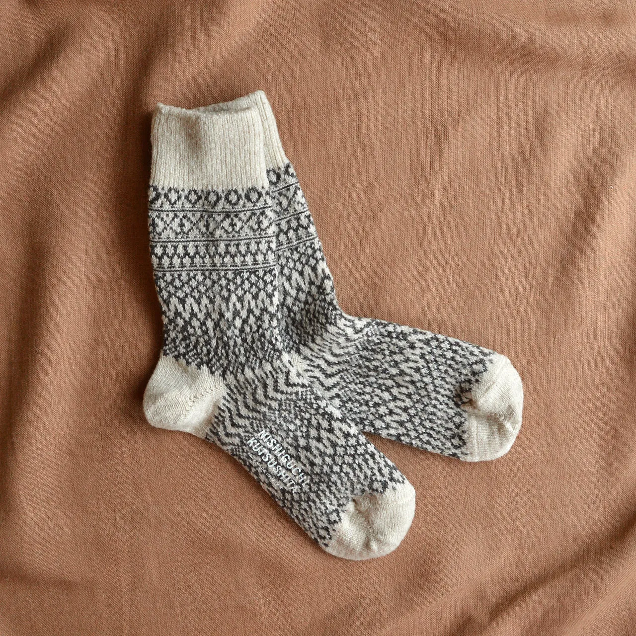 Oslo Jacquard Wool Socks (Adults)