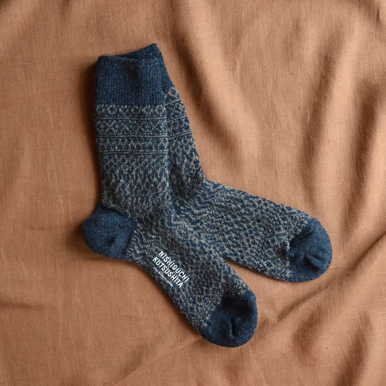 Oslo Jacquard Wool Socks (Adults)