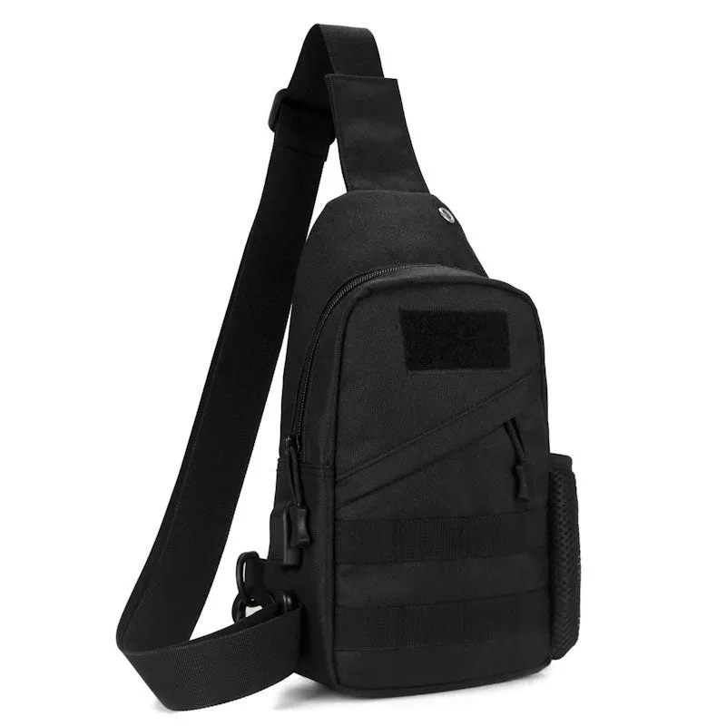 Outdoor  Riding Shoulder Crossbody Bag(With USB Charging Plug)