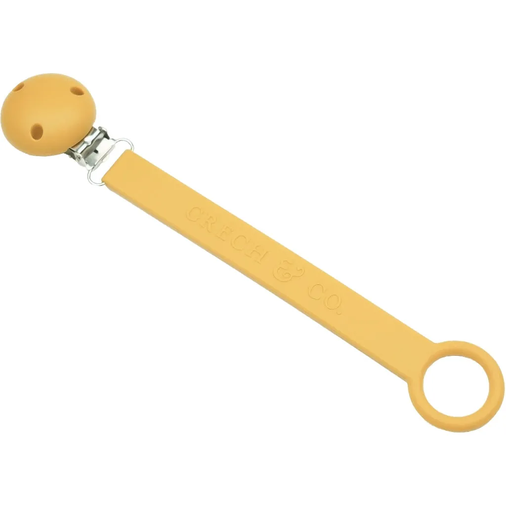 Pacifier Clip - Golden