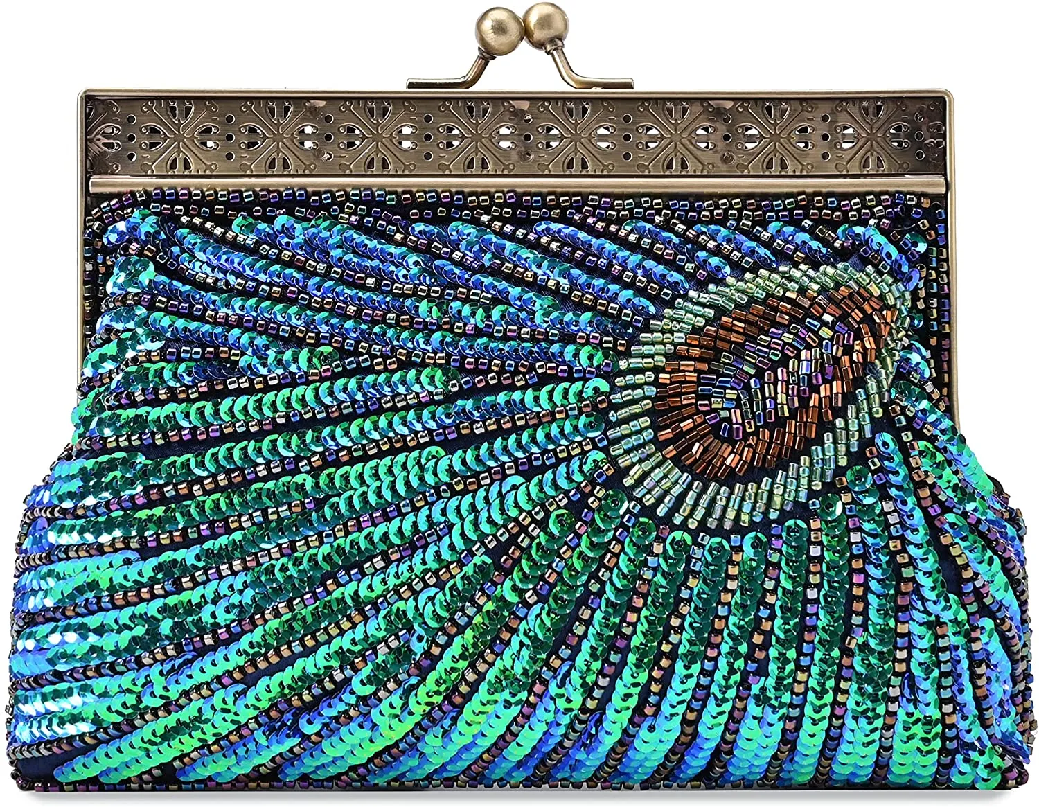 Peacock Clutch