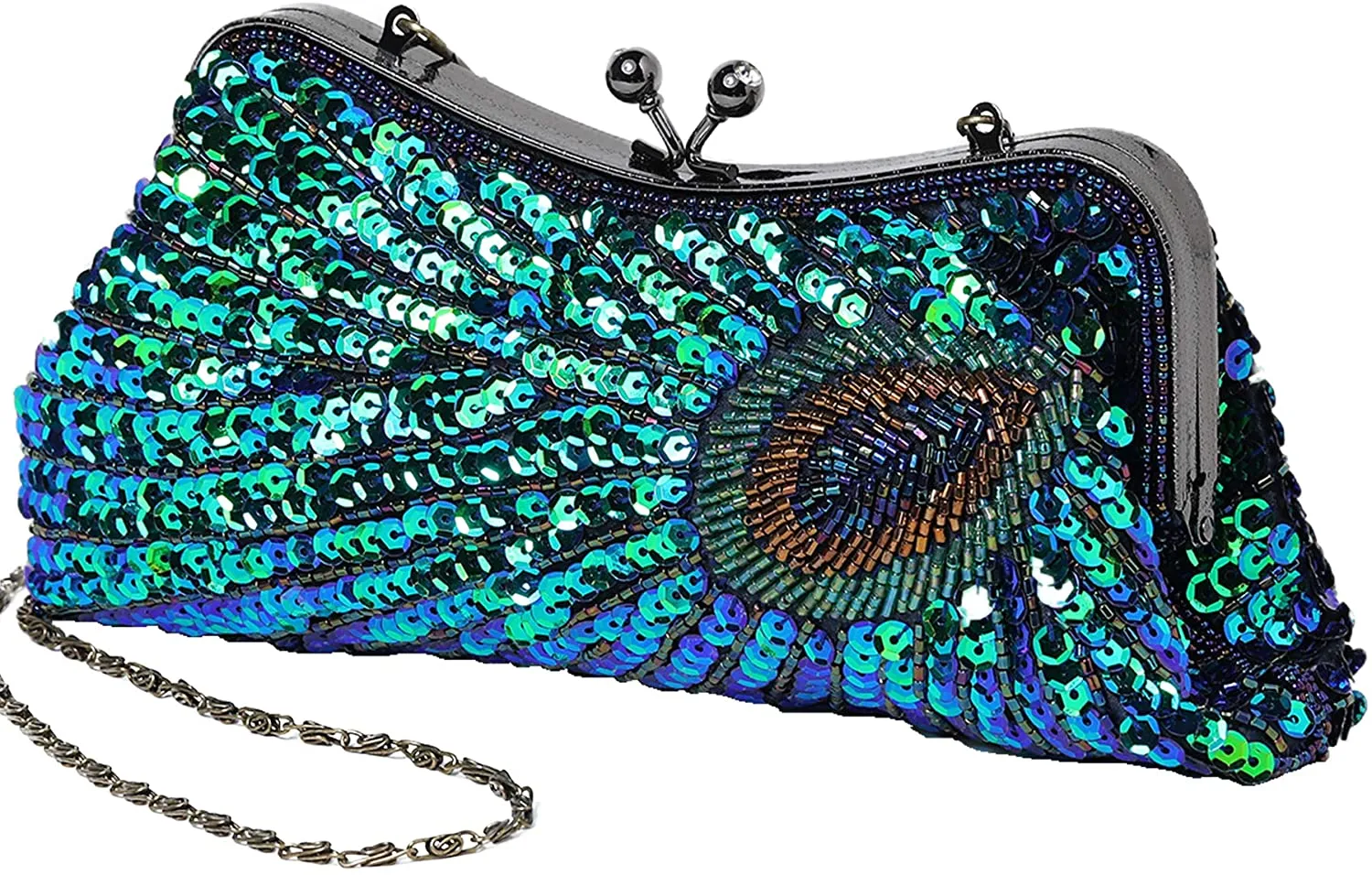 Peacock Clutch