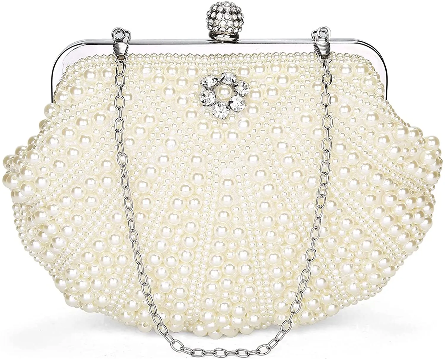 Pearl Clutch Bag