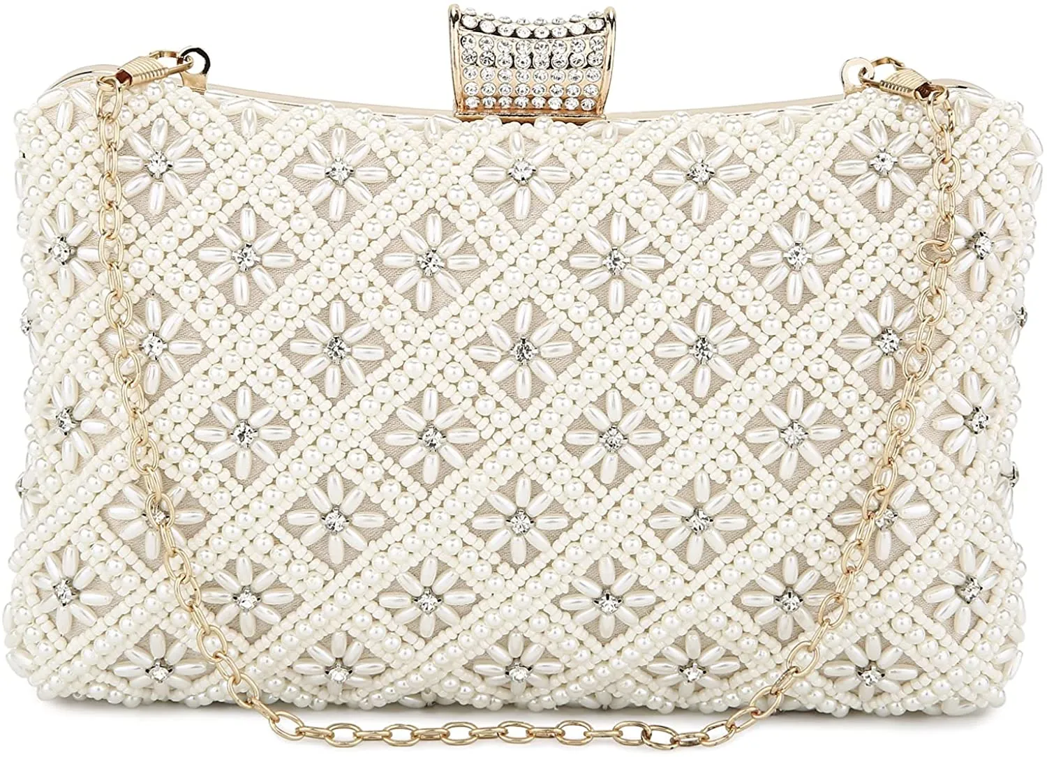 Pearl Clutch Bag