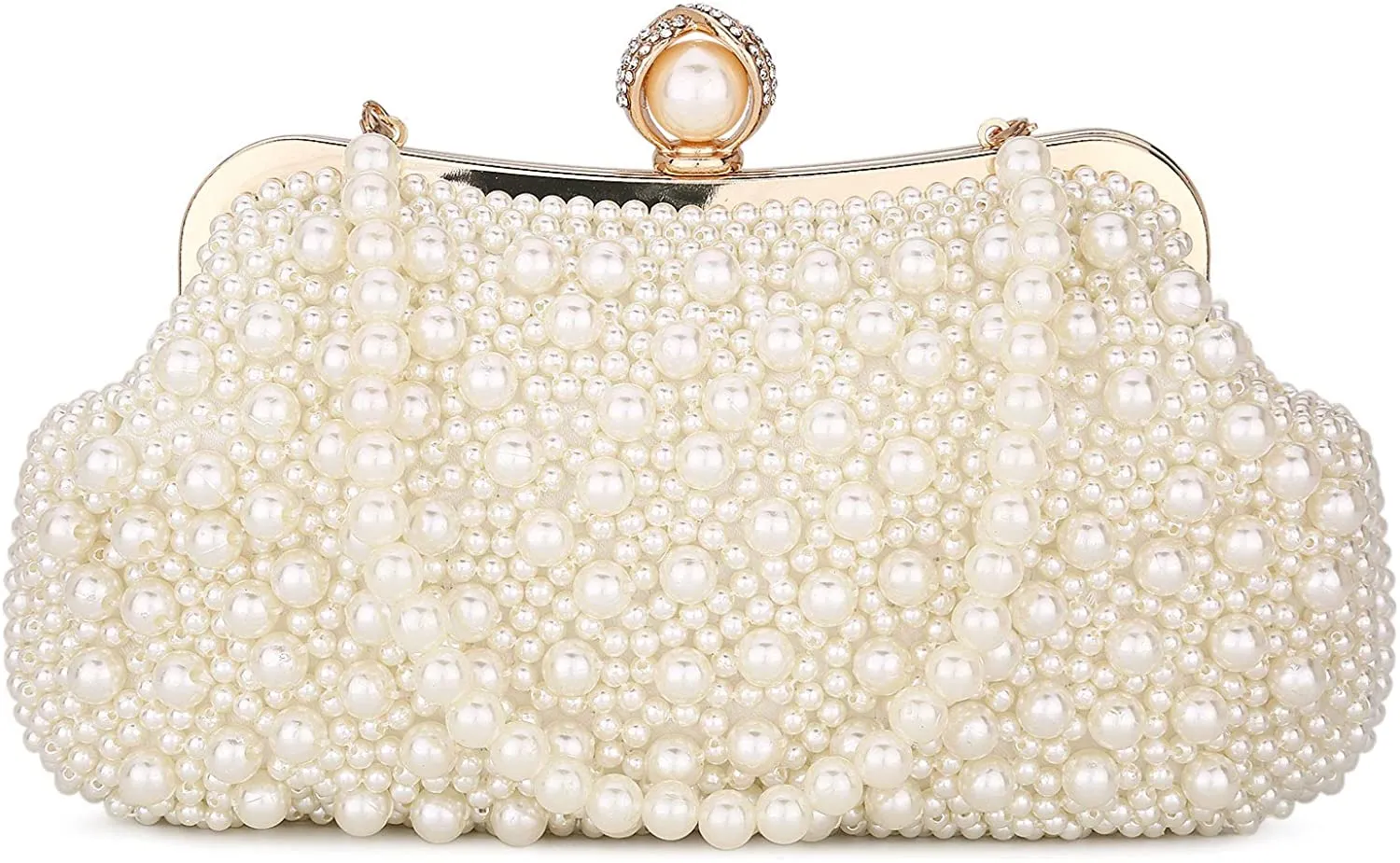 Pearl Clutch Bag