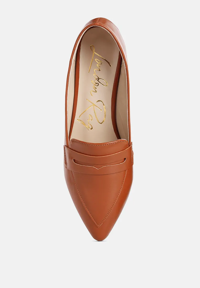 Peretti Flat Formal Loafers