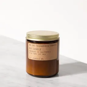 P.F. Candle Co | Teakwood & Tobacco Standard Candle