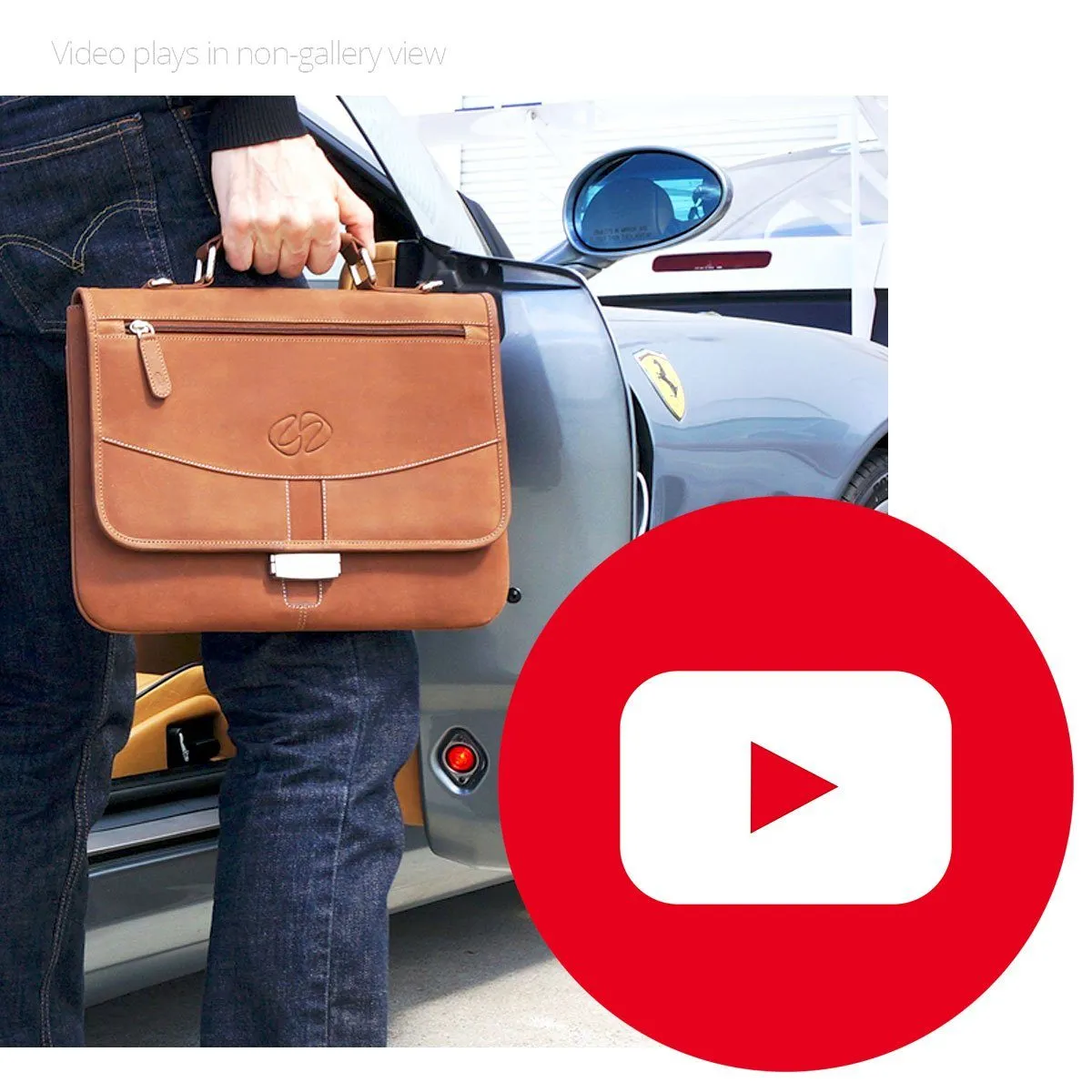 Premium Leather iPad Pro Briefcase