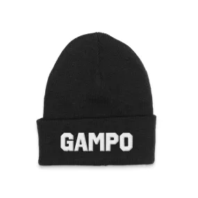 PROF "Gampo" Black Beanie