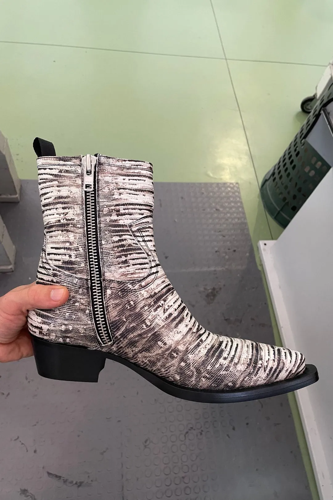 "JIM MORRISON" Zebra Western Boot