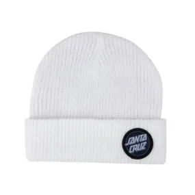 Santa Cruz berretto a cuffia Other Dot Beanie SCA-BNE-0283 white taglia unica