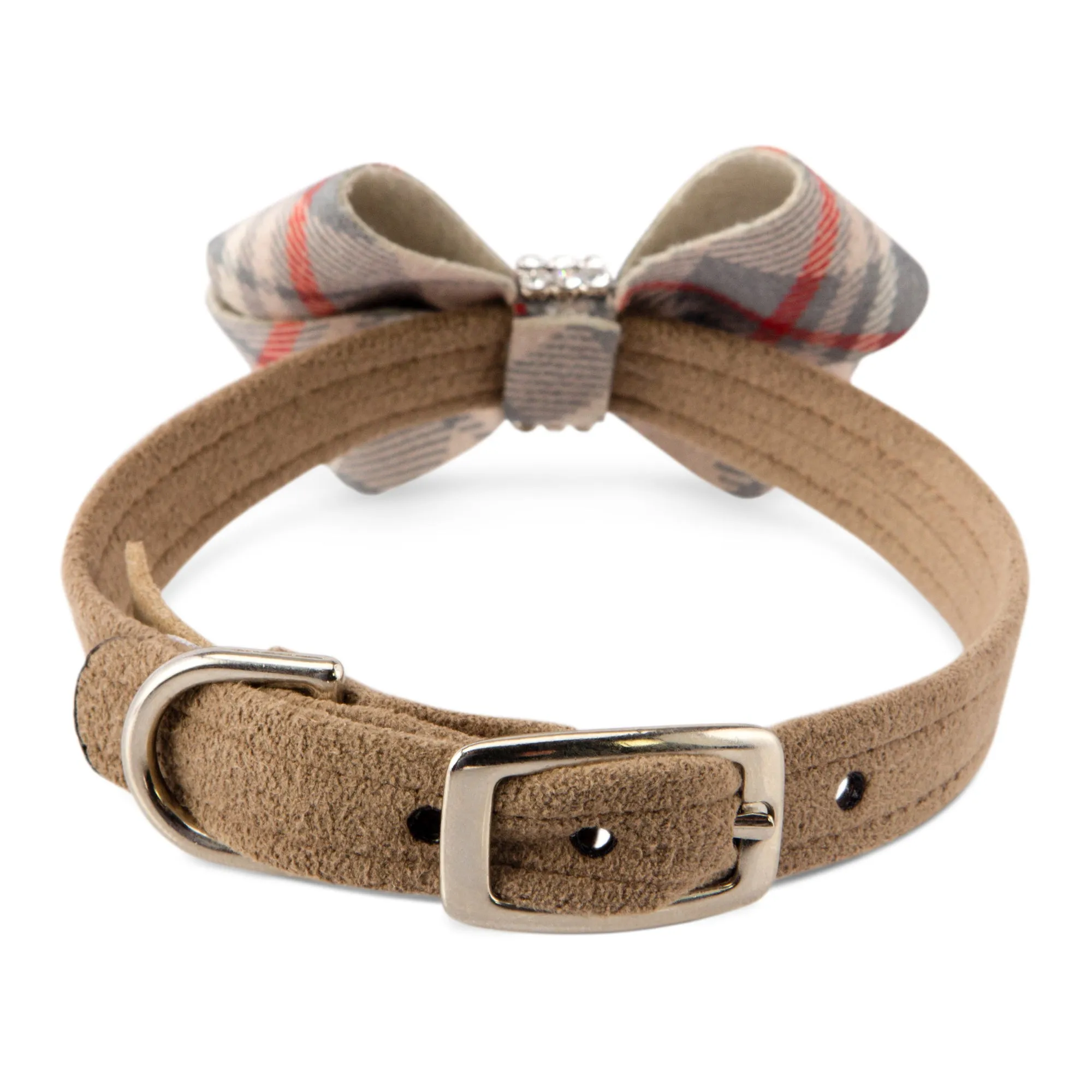 Scotty Doe Plaid Nouveau Bow Collar