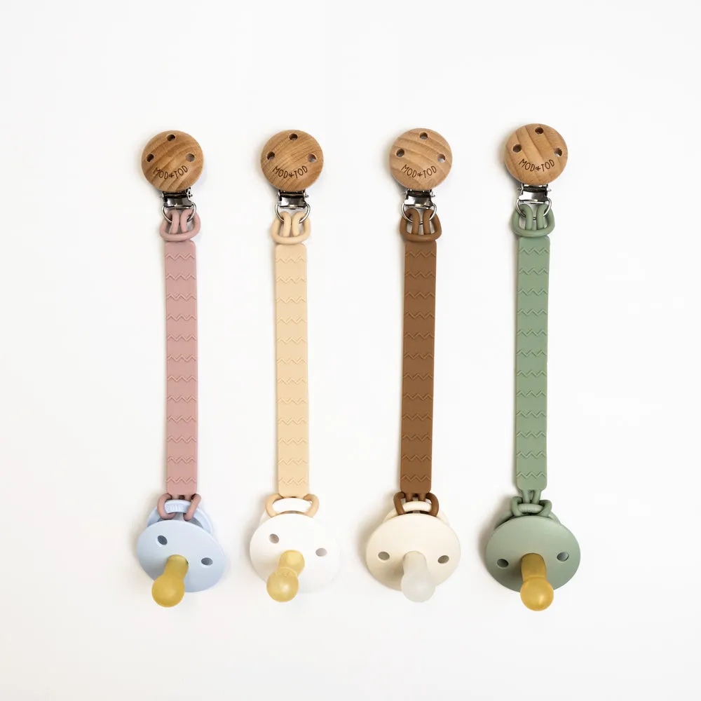 Silicone Pacifier Clip | Chai