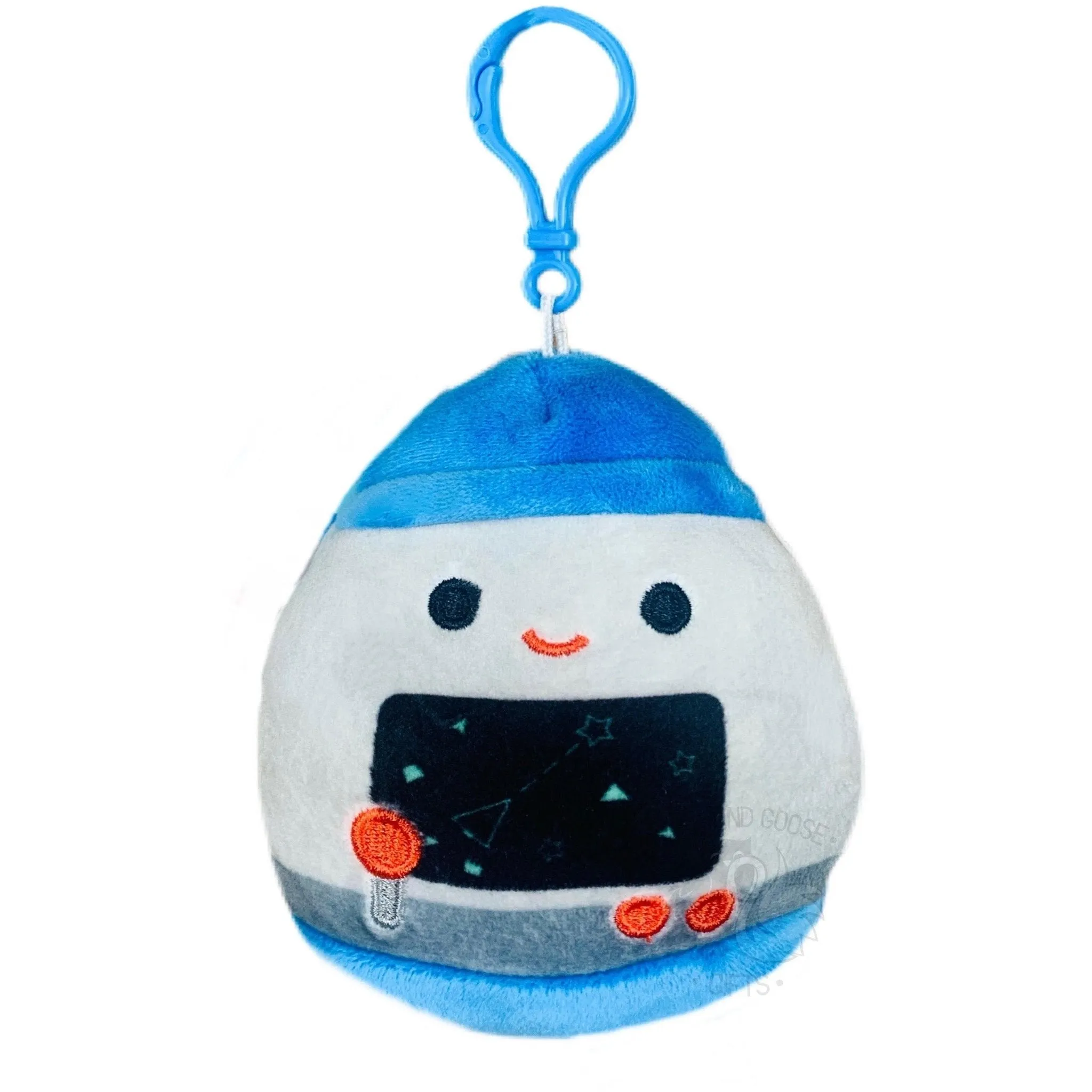 Squishmallow 3.5 Inch Adin the Space Game Plush Clip